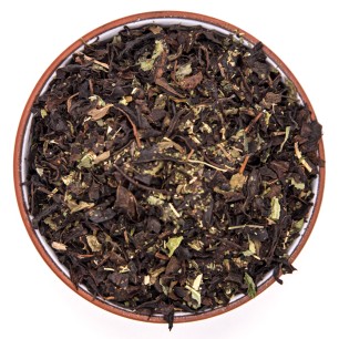 Чай черный ароматизированный "С мелиссой и мятой"